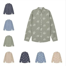 Dior Button-Down Long Sleeve Shirt-4424  