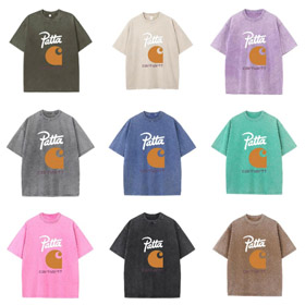 Patagonia and Carhartt new classic loose-fitting short-sleeved T-shirt-5223  